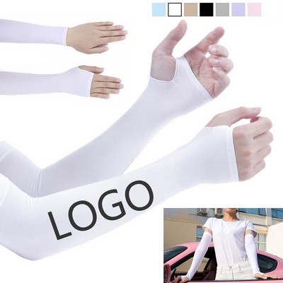 Refial Uv Outdoor Cycling Cooling Ice Silk Arm Sleeve