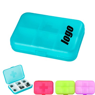 6 Compartment Pill Organizer