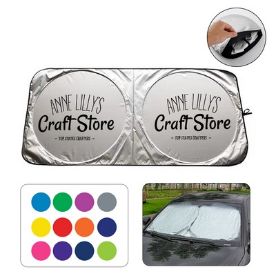 Personalized Retractable Sun Shield