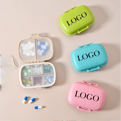 Portable Pill Case For Travel With Medication