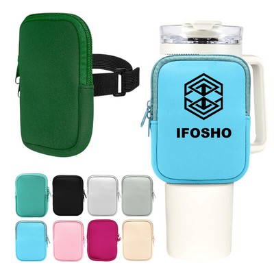 Multifunctional Water Bottle Pouch w/ Zipper