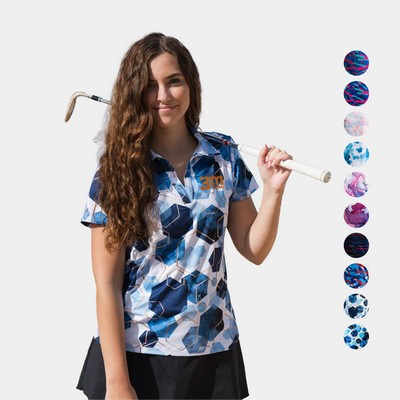 YATTA Golf® - Freedom women's Wrinkle Resistant Golf Polo Shirts