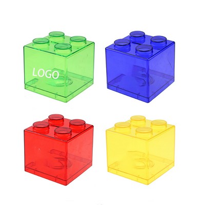 Clear Transparent Plastic Coin Banks