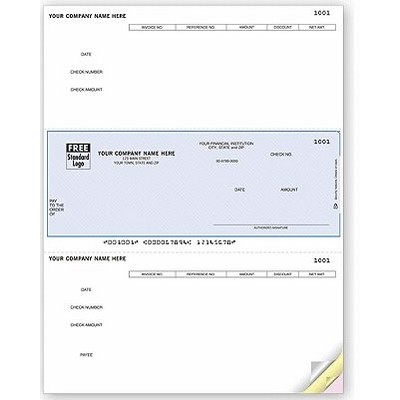 DacEasy® Compatible Laser Accounts Payable Check (2 Part)