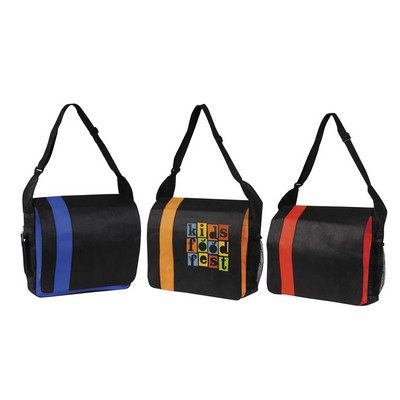 Eco-Friendly Messenger Bag - CUSTOM OVERSEAS ONLY 1000PC MIN