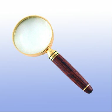 Big Magnifier - Rosewood Handle (Screened)