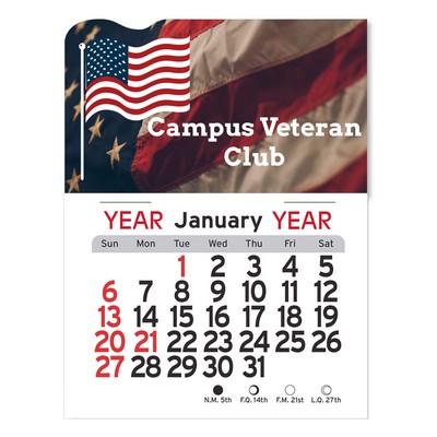 American Flag Peel-N-Stick® Calendar