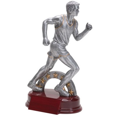 Track, Male - Resin Figures - 8-3/4"