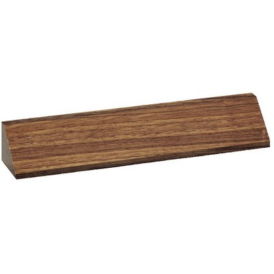 Name Plate Wedge - Genuine Walnut - 10-1/2"