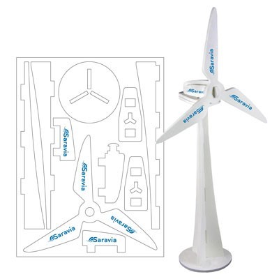 Foam Wind Turbine Puzzle