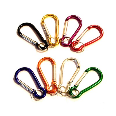 Carabiner with Split Key Ring (5 Cm)