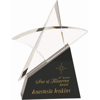 Galaxy Star Optic Crystal Award (8¾")