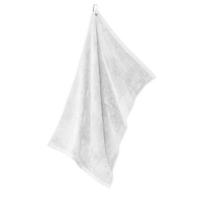 Port Authority® Grommeted Microfiber Golf Towel