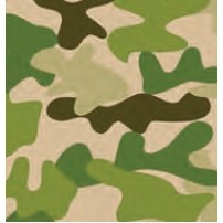 Camo/Kraft Masculine Gift Wrap (24"x100')