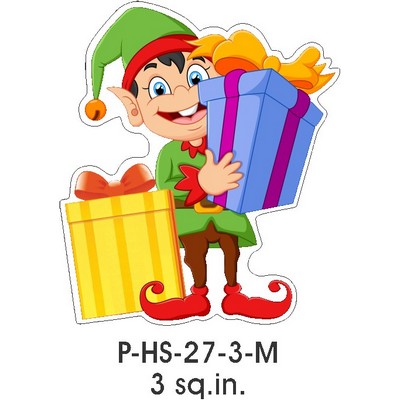 Elf Promotional Magnet (3 Square Inch)