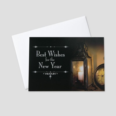 New Year Lantern New Year Greeting Card