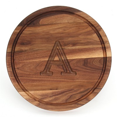 Somerset Large Round Walnut Cutting Board