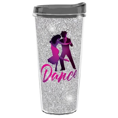 22 Oz."Bling" Shelby Tumbler w/Lid and Straw Included