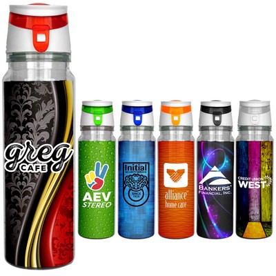 Trendy 18 oz. Full Color Insert Bottle