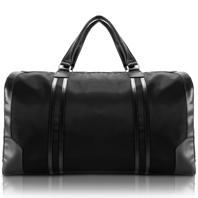 PASADENA | 20" Black Nylon Carry-All Duffel | McKleinUSA