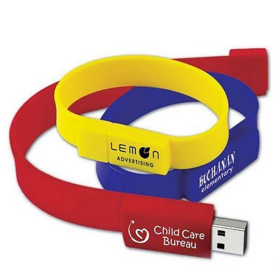 Silicone Bracelet Flash Drive (16GB)