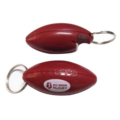 American Football Shape Bottle Opener w/Key Holder