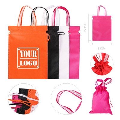 Reusable Non-woven Drawstring Bags