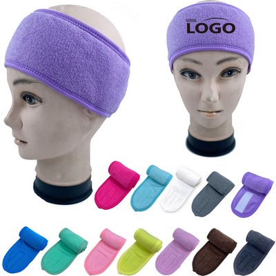 Women Terry Towel Sport Facial Spa Headbands