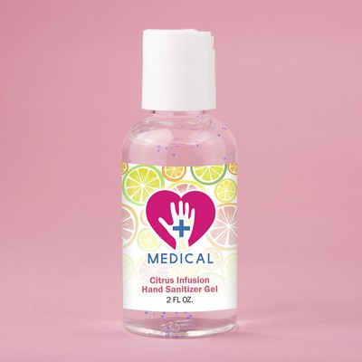 Moisturizing Hand Sanitizer with Beads: 2 oz