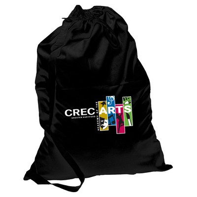 Laundry Bag with Shoulder Strap - Full Color Transfer (20" x 15" x 3")