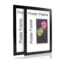 Matte Black Polymer Poster Frame - 24x30