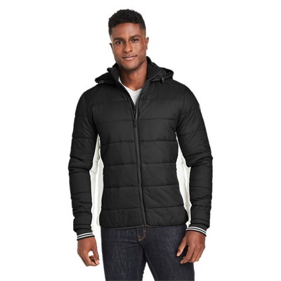 NAUTICA Men's Nautical Mile Puffer Packable Jacket