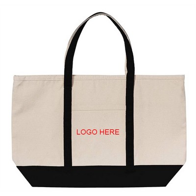 Large Cotton Canvas Bag for Shopper