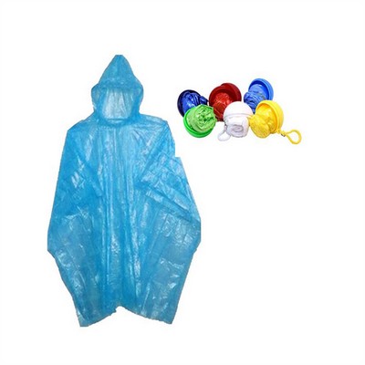 Adult Disposable Rain Promotional Poncho