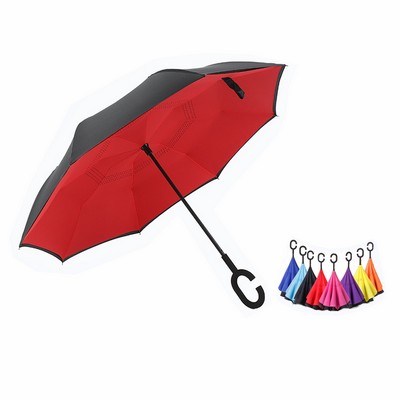 23" C-Shape Reverse Umbrella