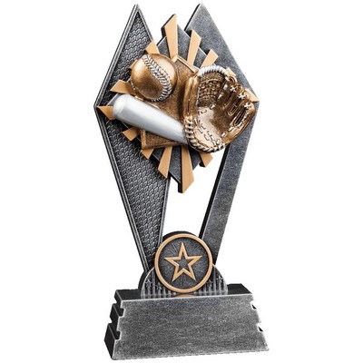 7" Sun Ray Resins Baseball/Softball Trophy