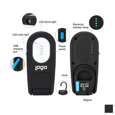 Rechargeable COB LED Magnetic Work Light
