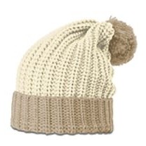 Richardson® Chunky Cable Beanie w/Cuff & Pom