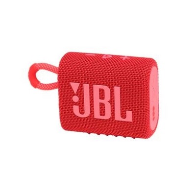 JBL GO 3 Waterproof Portable Bluetooth Speaker Red