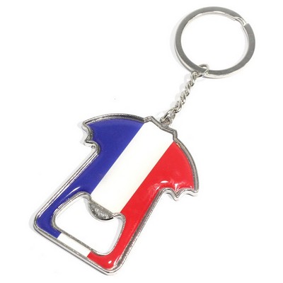 Sports Jersey Bottle Opener Keychain