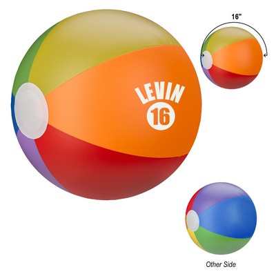 16" Rainbow Beach Ball