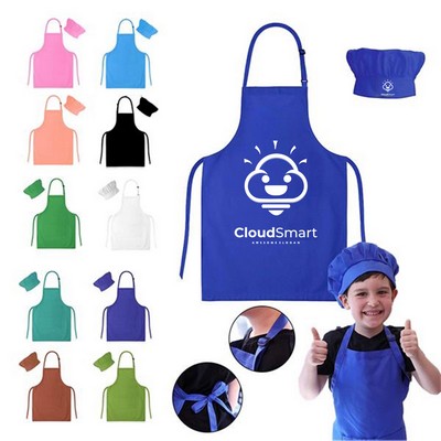 Kids Apron & Chef Cap