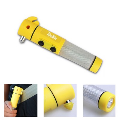 4 In 1 Multi Function Car Escape Hammer