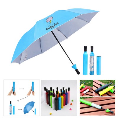 Wine Bottle Umbrella