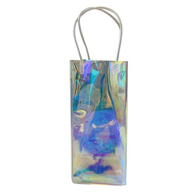 PVC Hologram Wine Beverage Cooler Bag