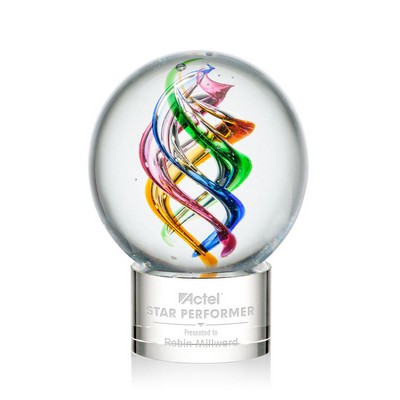 Galileo Award on Marvel Clear - 4" Diam