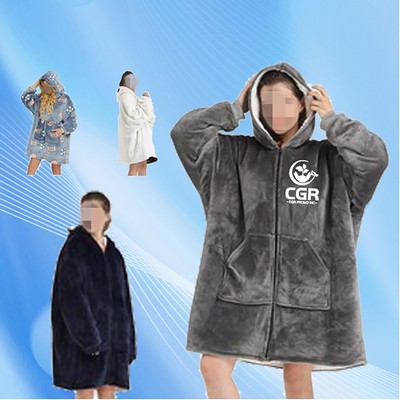 XL Microfiber & Sherpa Cozy Wrap