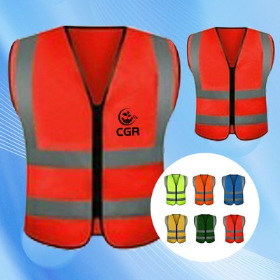 Reflective Safety Vest for High Visibility