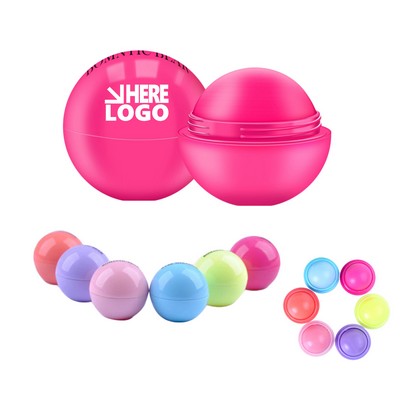 Round Moisturizer Lip Balm Ball