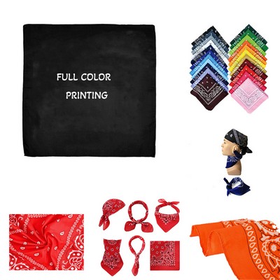 Square Polyester Bandanas